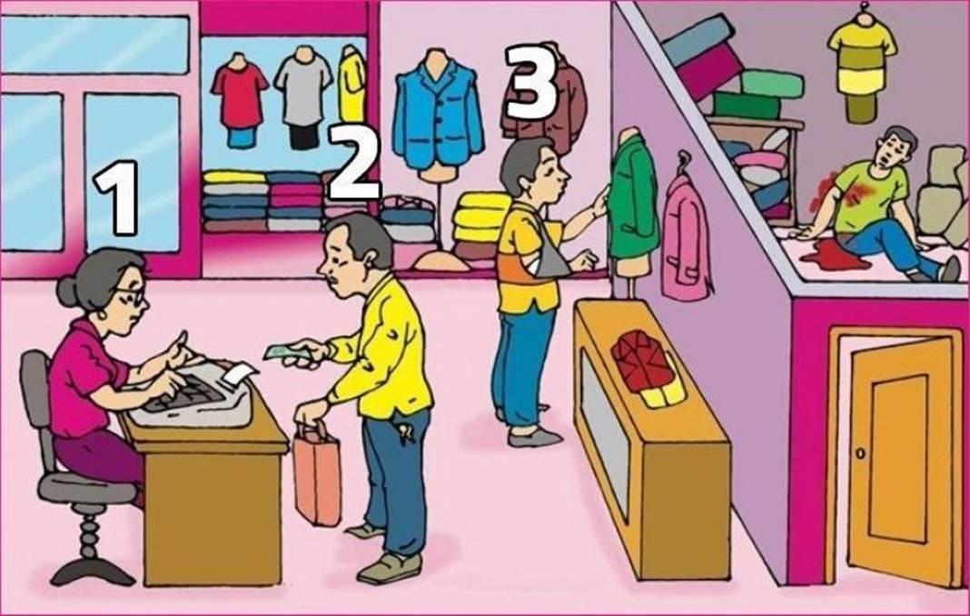 İnsanların yüzde 90'ı yanlış cevap veriyor! Resme bakın, katil kim? Yanıtı ayrıntıda saklı 8